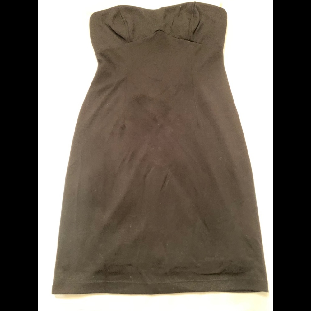 Black Strapless Dress